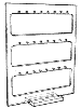 Drawing of acrylic mount